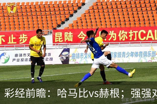彩经前瞻：哈马比vs赫根；强强对话，欧战资格争夺战